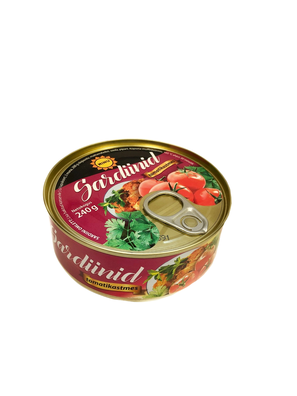 Minu sardines in tomato sauce 240g
