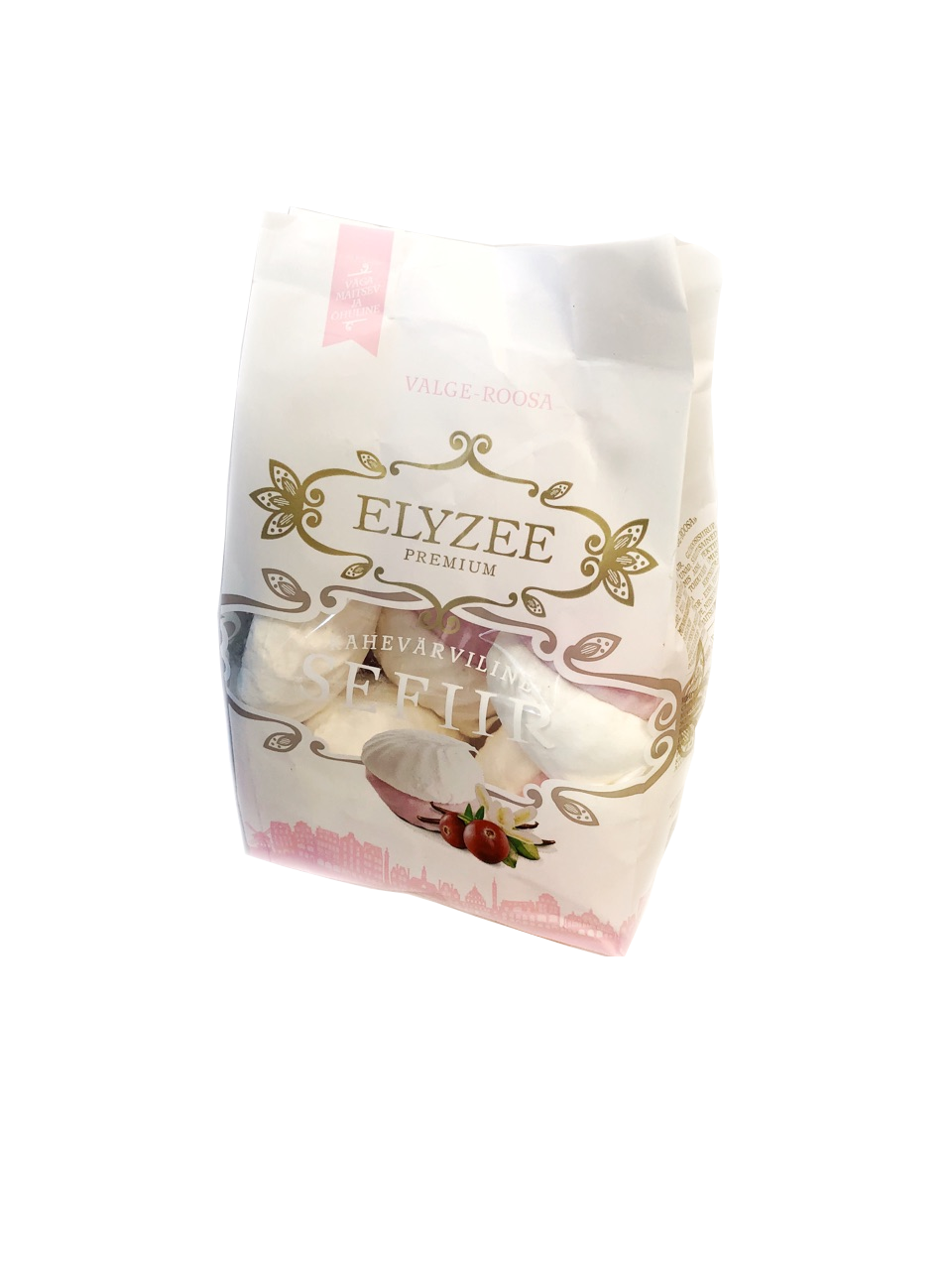 Elyzee zefir white-pink 220g