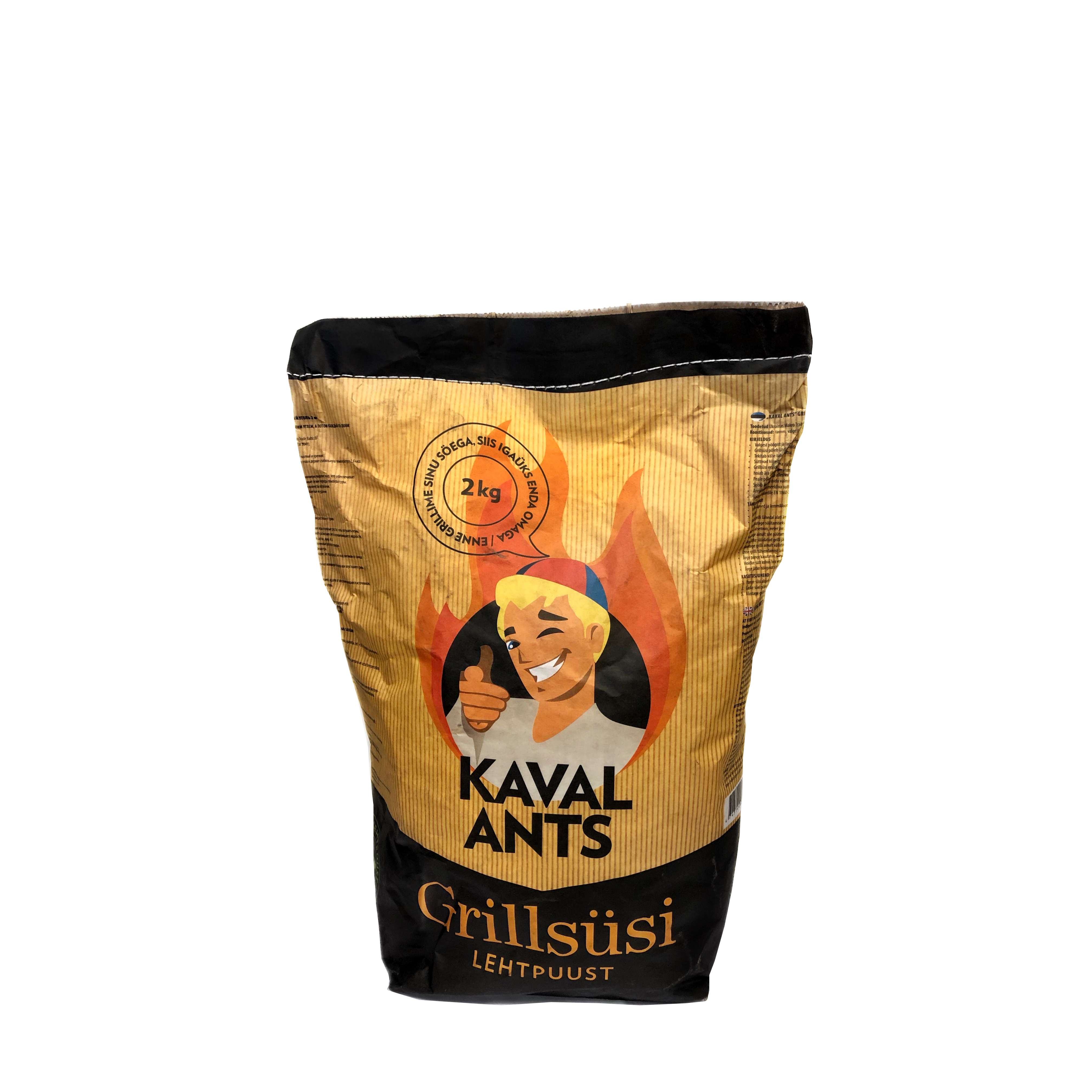 Barbecue charcoal Kaval Ants from hardwood 2kg