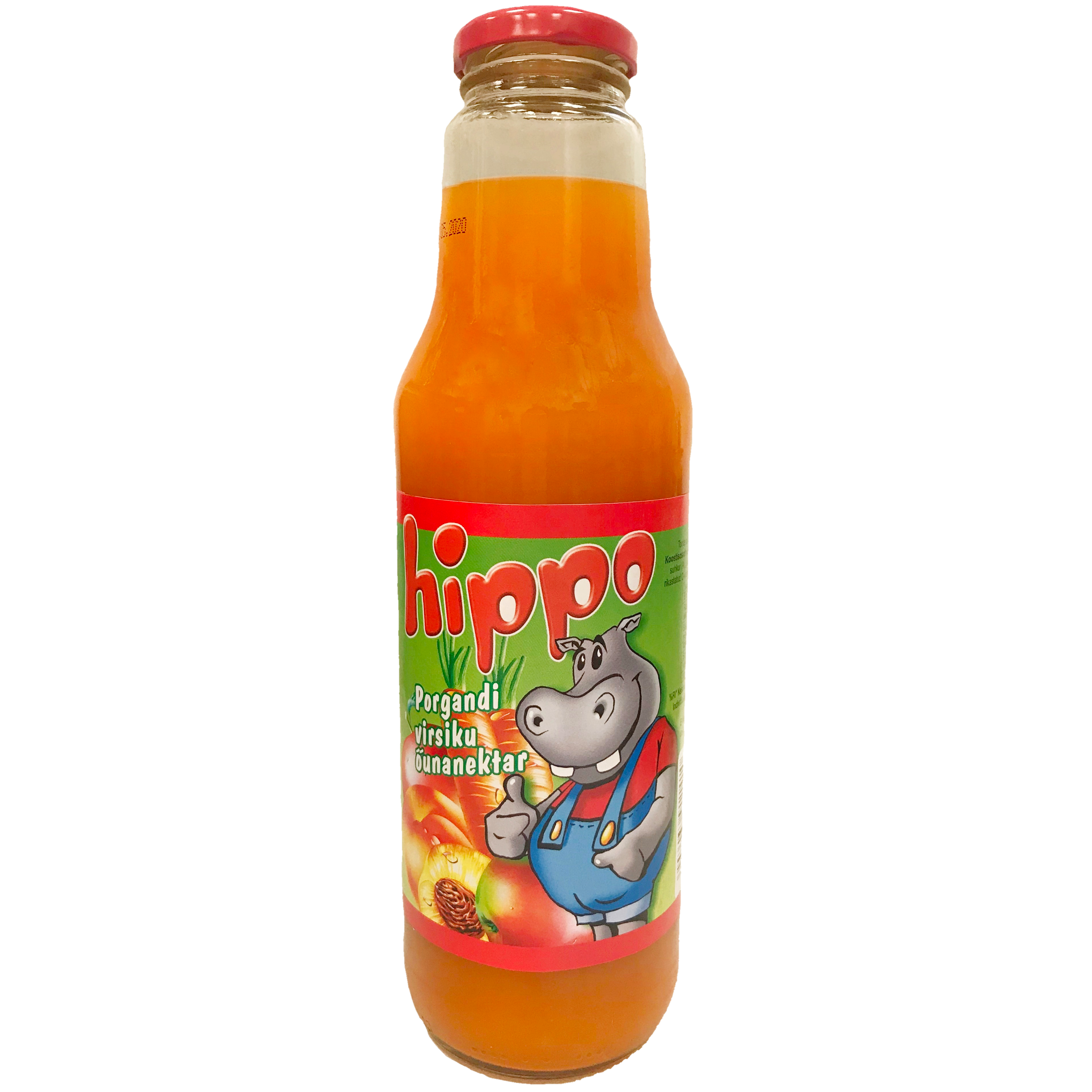 Hippo carrot-peach-apple nectar 750ml