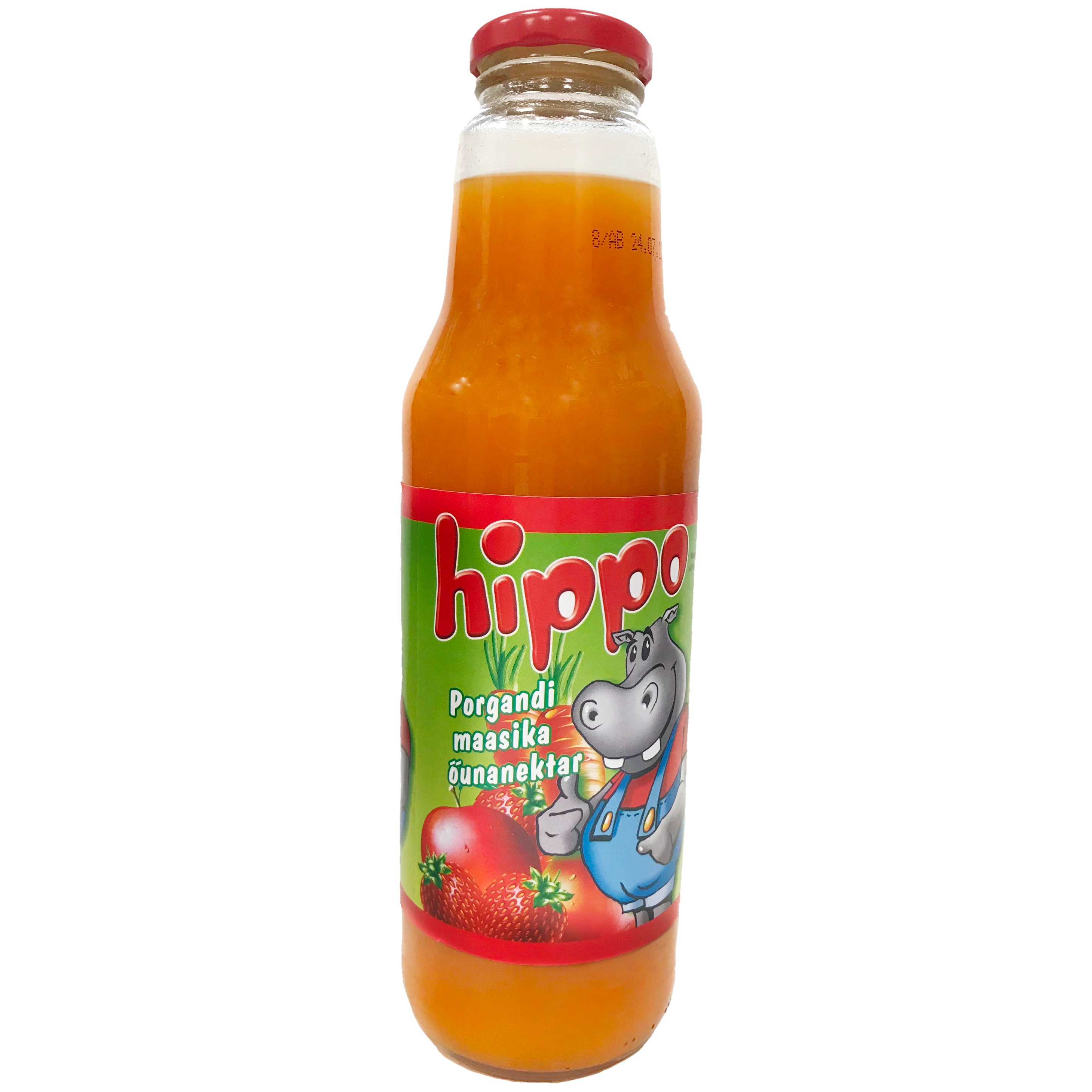 Hippo carrot-strawberry-apple nectar 750ml